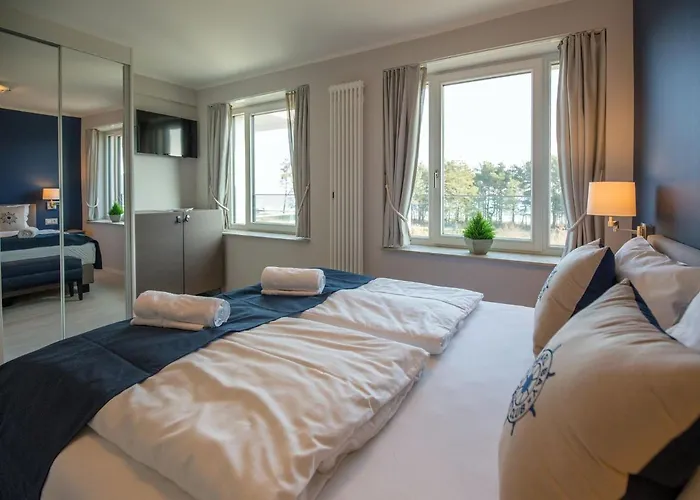 Duenenresidenz Prora - Ferienwohnung Mit Meerblick, 1 Schlafzimmer Und Balkon Np-310